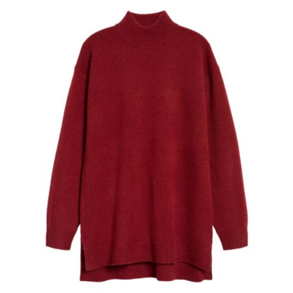 NWT Nordstrom Halogen Wool & Cashmere Turtleneck Sweater Size XSP